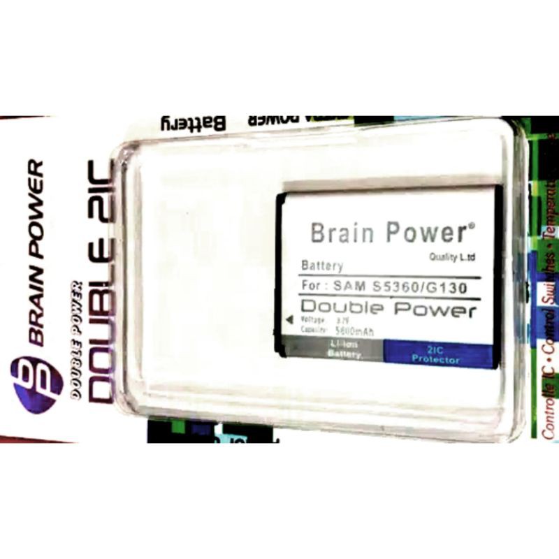 bry11 - BATERAI BATTERY BATRE SAMSUNG GALAXY YOUNG 2 S5360 G130 DOUBLE BRAIN