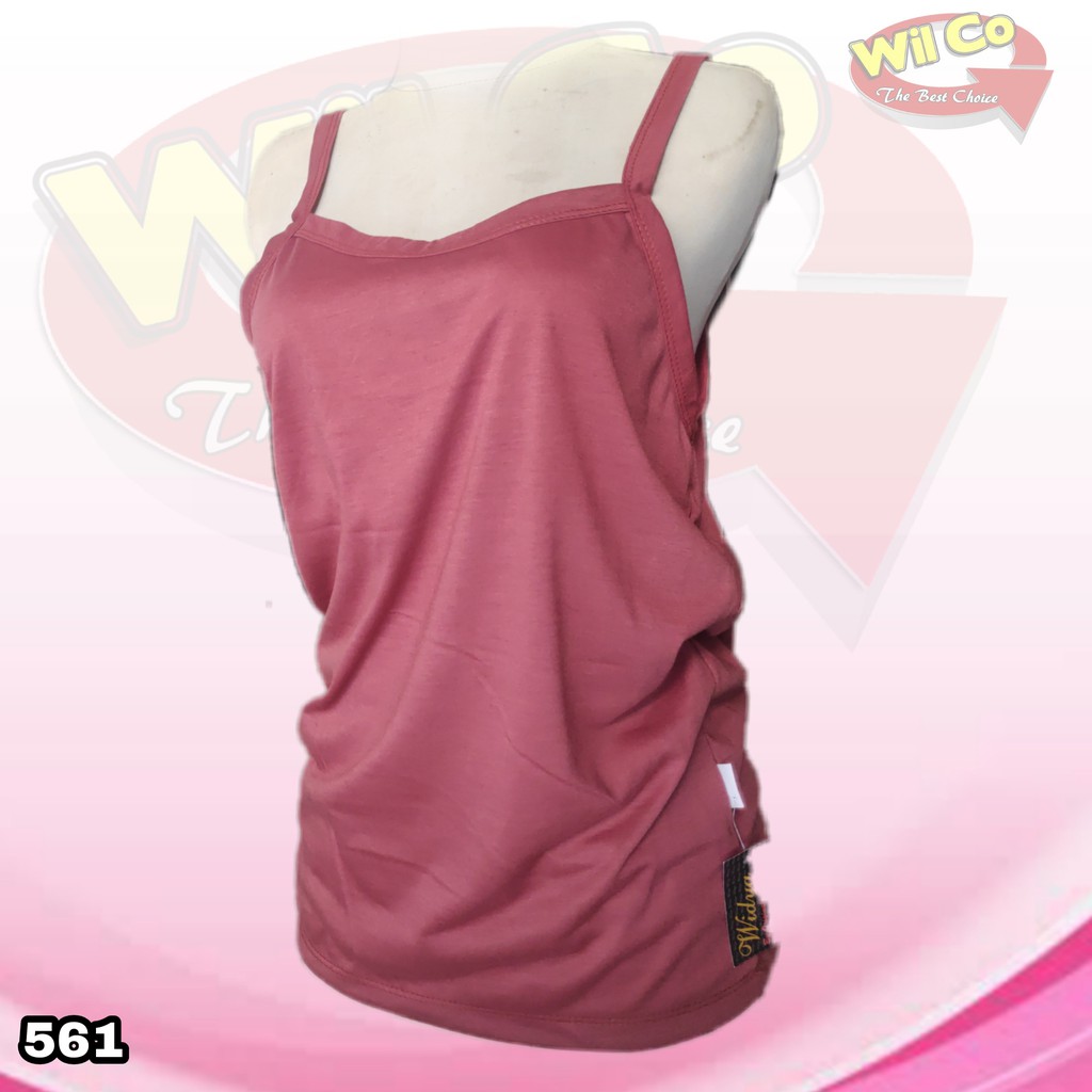 K561 - TANKTOP/KAMISOL ATASAN PAKAIAN DALAM WANITA WIDYA LUX SIZE XXL TALI KECIL