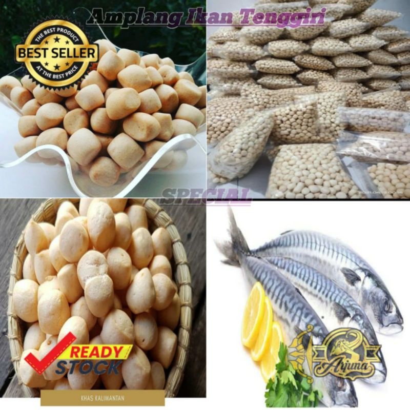 

AMPLANG IKAN TENGGIRI ASLI KETAPANG SPECIAL KEMASAN 500 GR