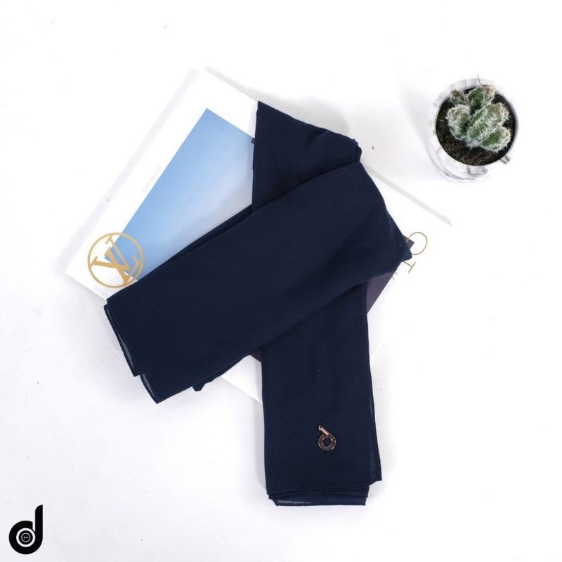 HIJAB DEENAY POLOS LIZA NAVY