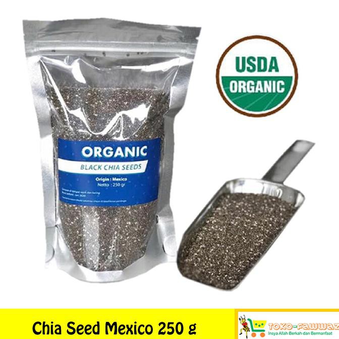 

Chia Seed Mexico 250 Gram (Organik, Diet Sehat, Serat Tinggi) *