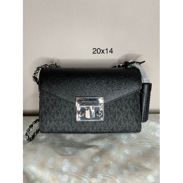 mk rose small sign black