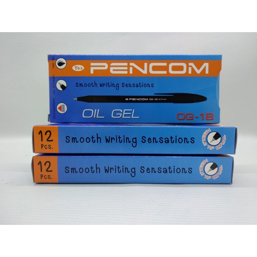 

Pulpen Yes Pencom / Pencom oilgel Pen OG-1B