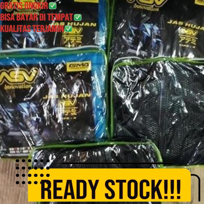 Jas Hujan Karet Asv 4 Carbon Semi Transparan