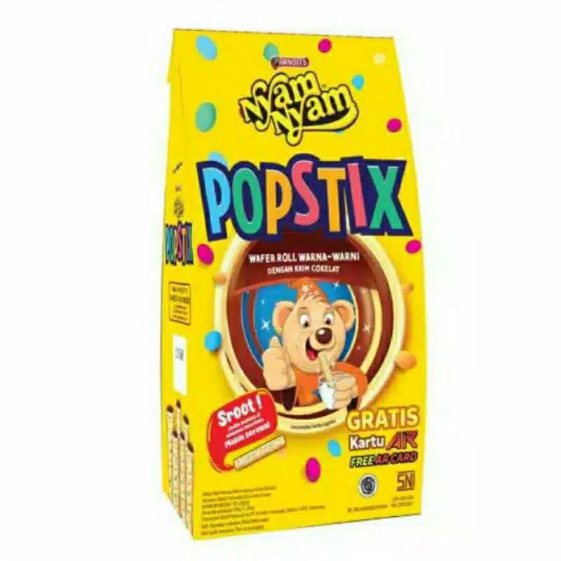 

NYAM NYAM Arnott's Popstix 48 gram - Wafer Roll Coklat Cemilan