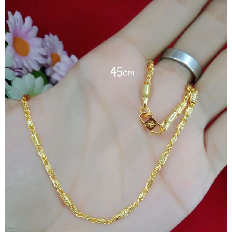 kalung emas muda kadar 35% kalung wanita dewasa