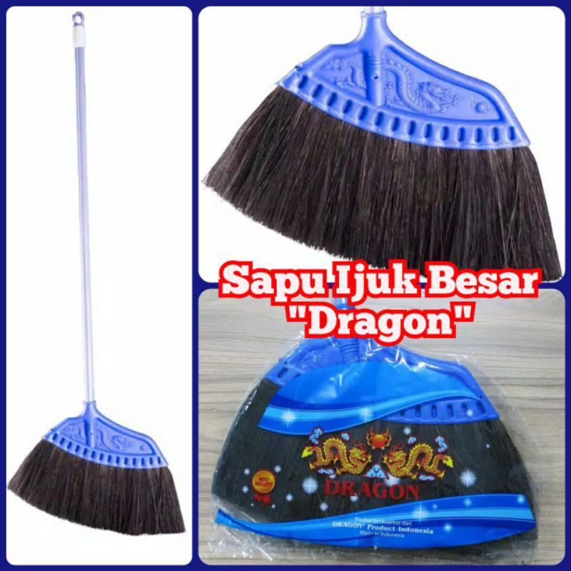 Sapu  ijuk dragon besar / sapu lantai injuk dragon