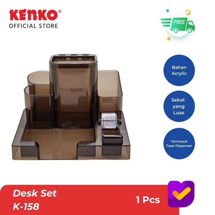 

Stand / Kenko Desk Set K-158 Kualitas Terbaik