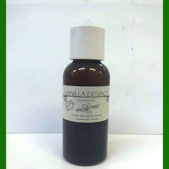 

Vanilla extract homemade 3fold non alkohol 100 ml