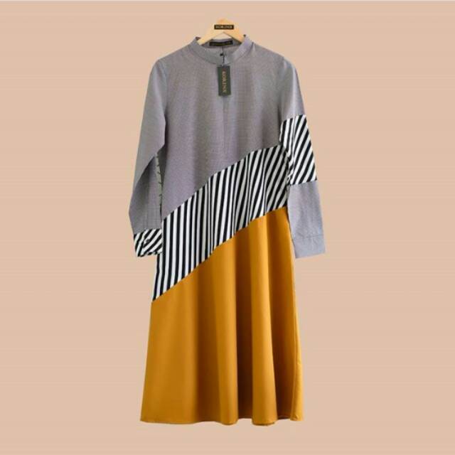 Viena tunik korina / viena tunik mustard / korina / tunik korina