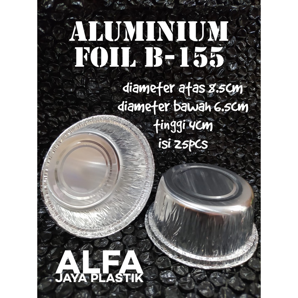 Aluminium tray B - 155