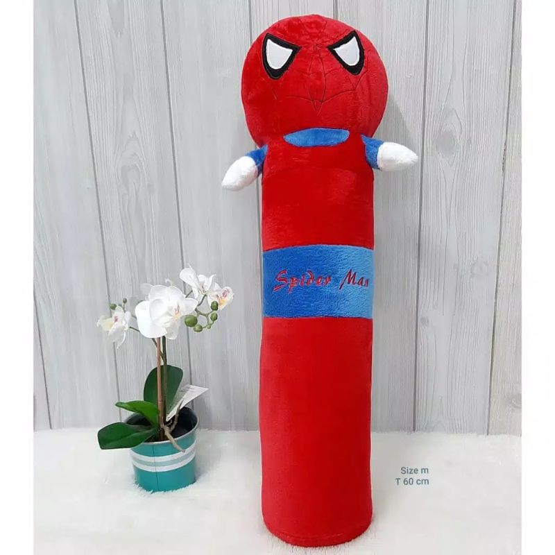 guling boneka superhero avengers spiderman/batman/ironman/captainamerica