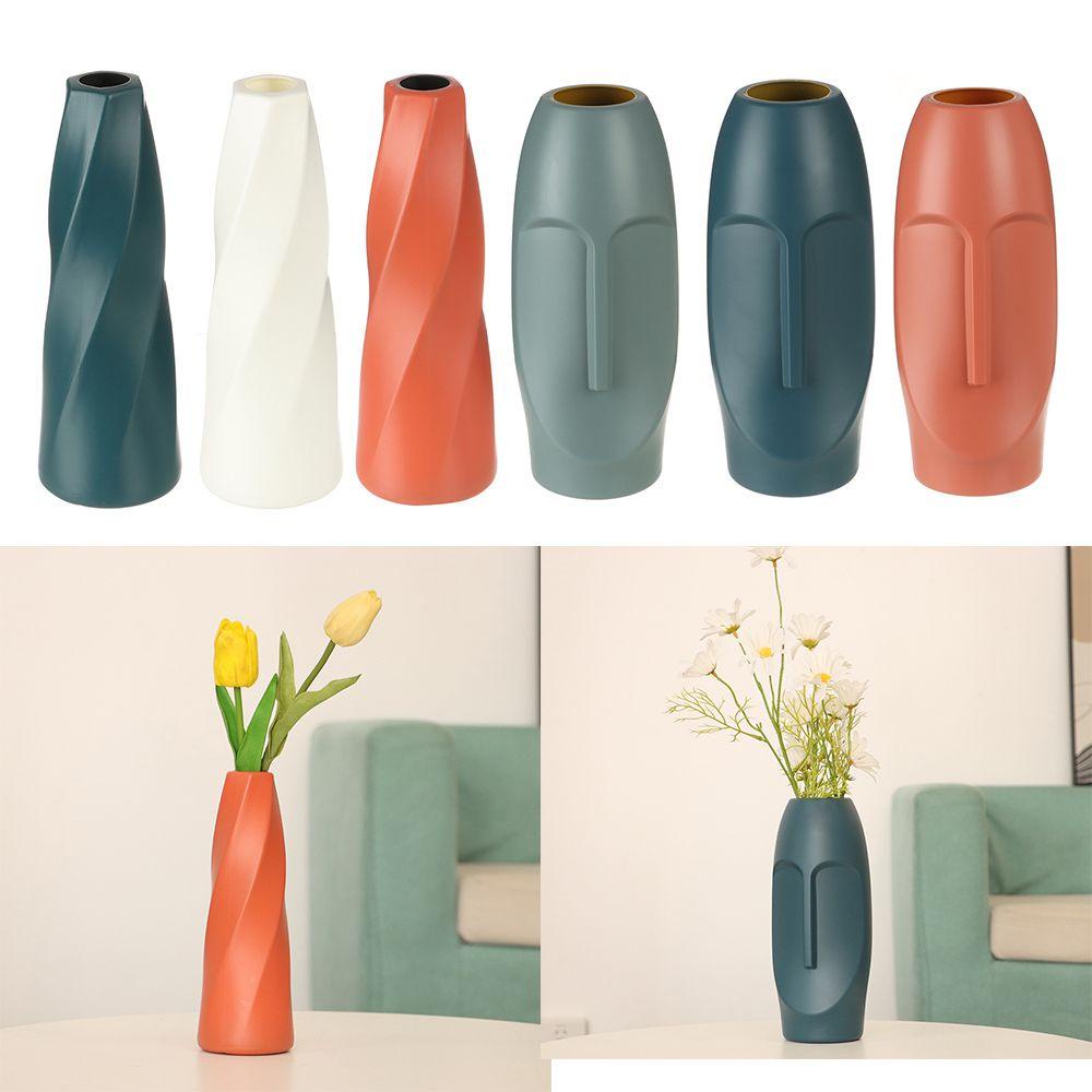 R-flower Simplicity Vas Bunga Hadiah Rangkaian Bunga Gaya Nordic Dekorasi Rumah