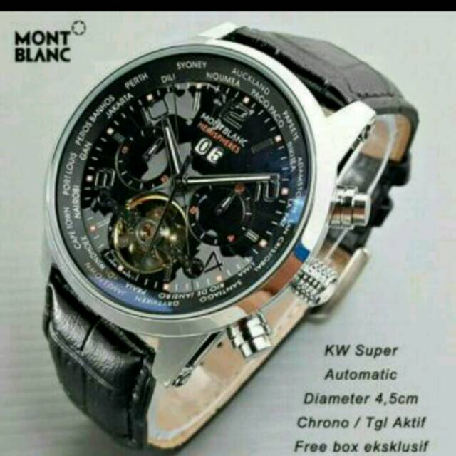 AUTO MATIC JAM TANGAN MONT BLANC KW SUPER