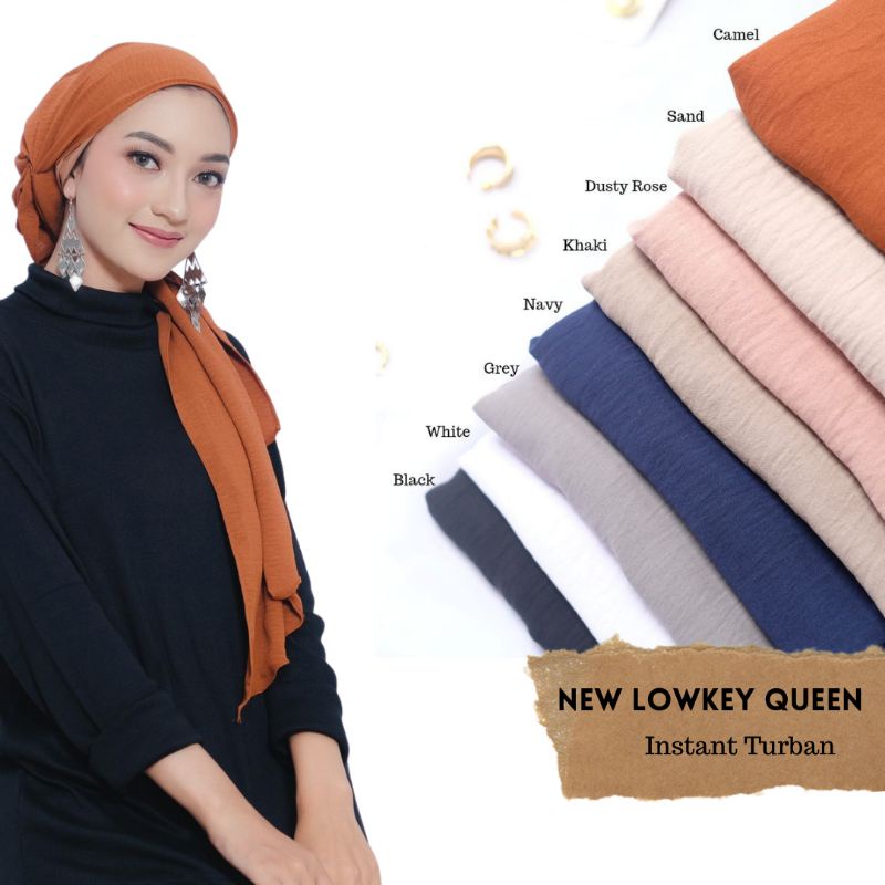 QUEEN TURBAN CRINKLE Premium