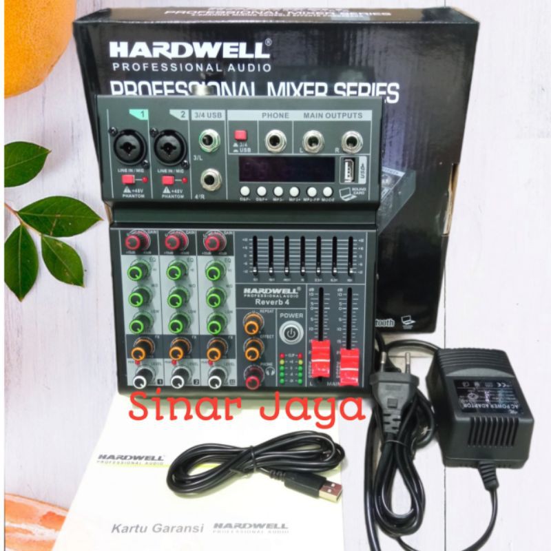 MIXER HARDWELL REVERB4 REVERB 4