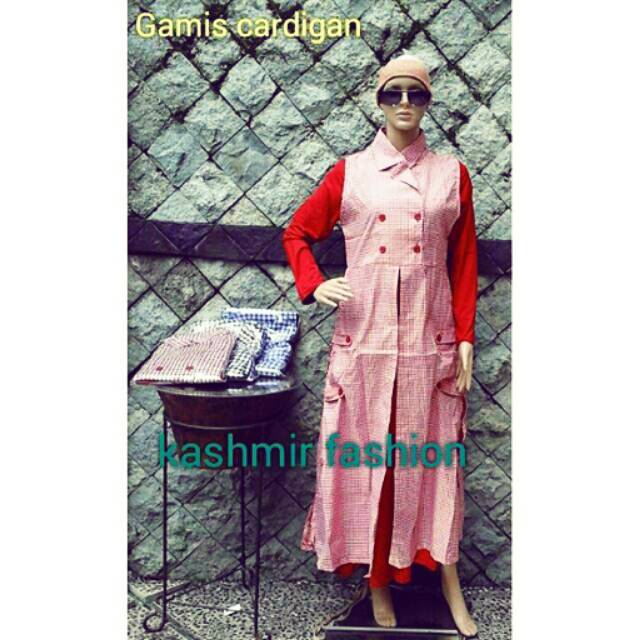 Gamis cardigan