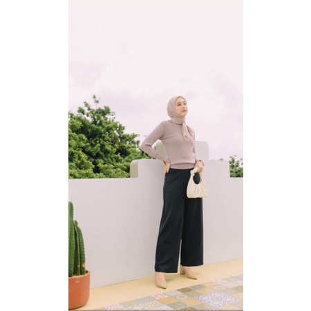 SOLDOUT ❌ panama kulot black lightsclo