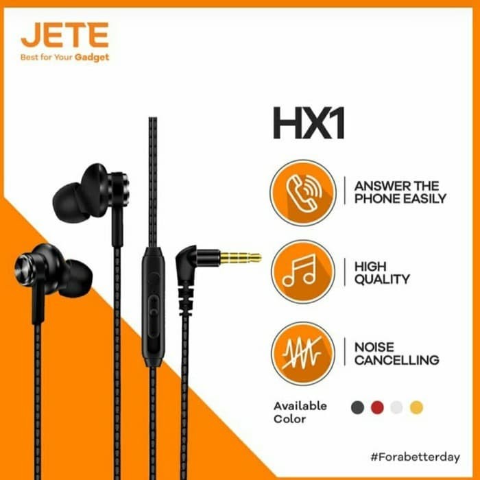 

HANDSFREE / HEADSET / EARPHONE JETE HX1