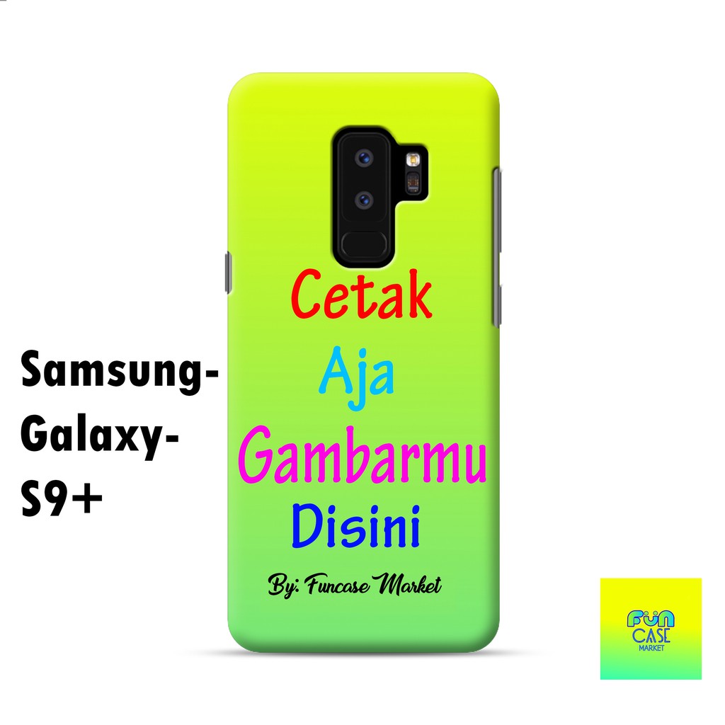 Samsung Galaxy S9+ / S9 Plus Custom Case hp