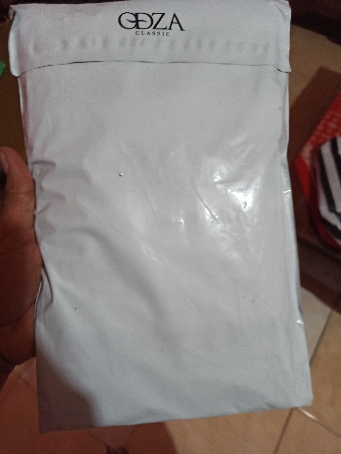 Odza Classic Kemeja Batik Solo Lengan Panjang Baju Pria Sogan Slim Fit