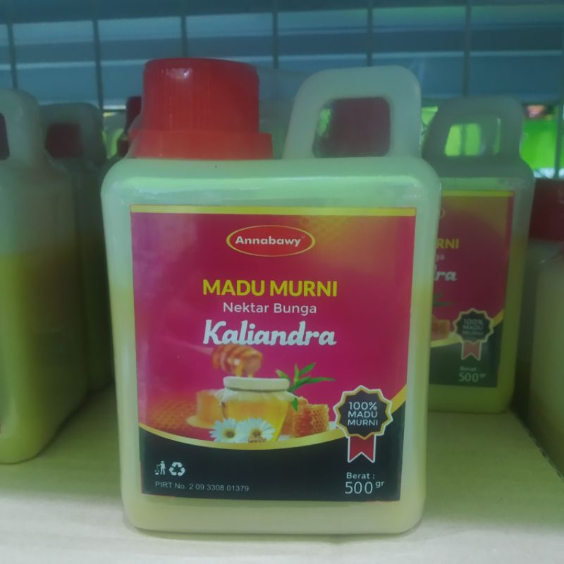 

Madu Murni Nektar Kaliandra 100% Asli Alami | Raw Forest Honey Annabawy 500 Gram