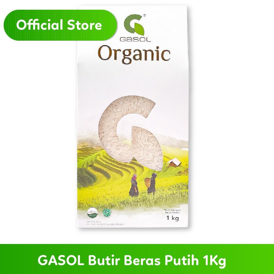 

iQ3Code GASOL Beras Organik Putih 1Kg Q1A8 (masakini)