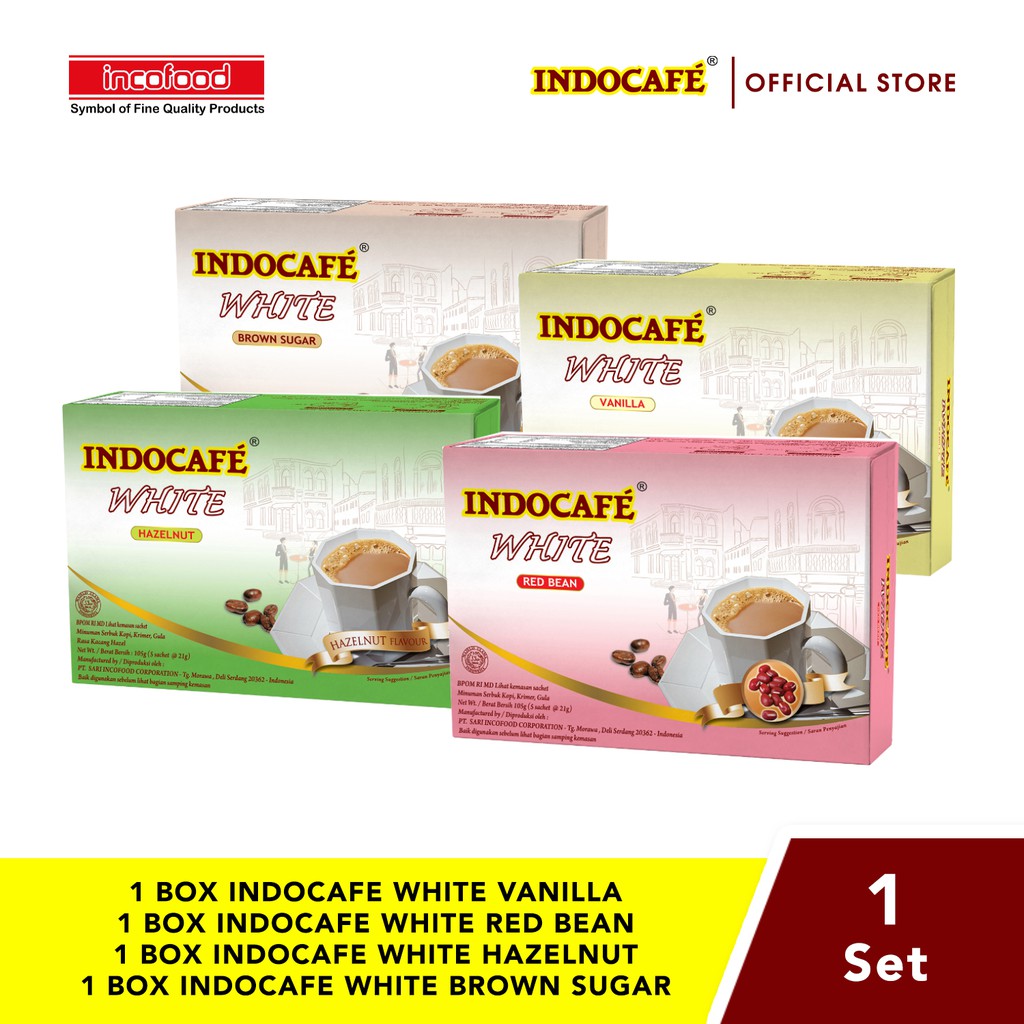 Indocafe White Variants