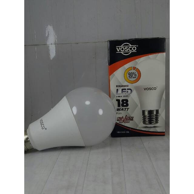 [COD] LAMPU BULB LED VOSCO BERGARANSI 3W 5W 7W 9W 11W 14W 16W 18W