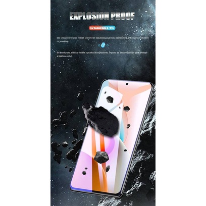 Hydrogel Film For Xiaomi Redmi Note 6 7 8 9 9S Pro Max K40 Screen Protector For Redmi 9A 9C 9T 8T 8A 7A 6A 10X Soft Film 1000D