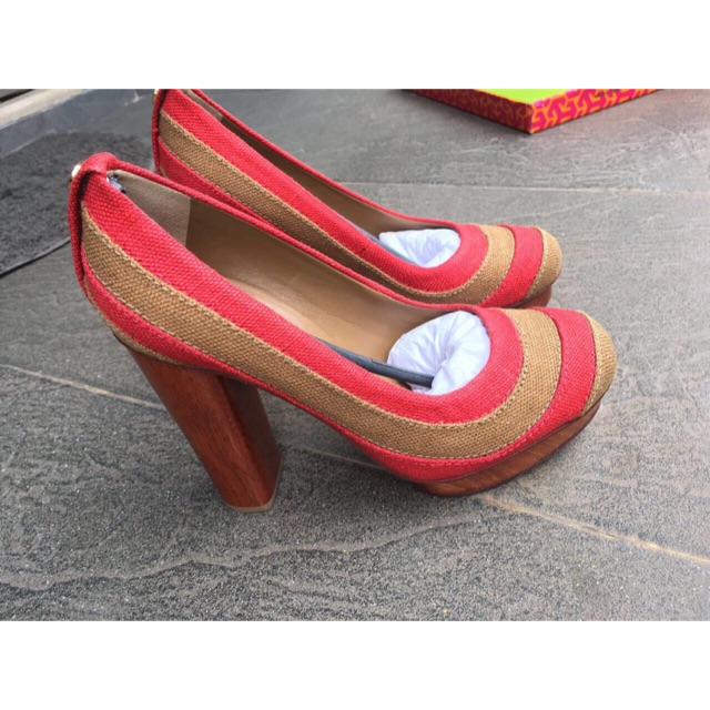 Tory Burch Joelle High Heel Pump Sepatu Hak Branded