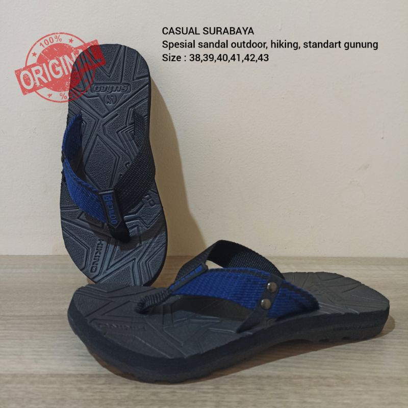 ⭐⭐⭐⭐⭐ Sandal Outdoor Jepit Gunung Tebal 2.5cm HB