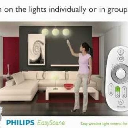 PHILIPS EASYSCENE LAMPU + REMOTE TER UPDATE 15W DAN 20 WATT