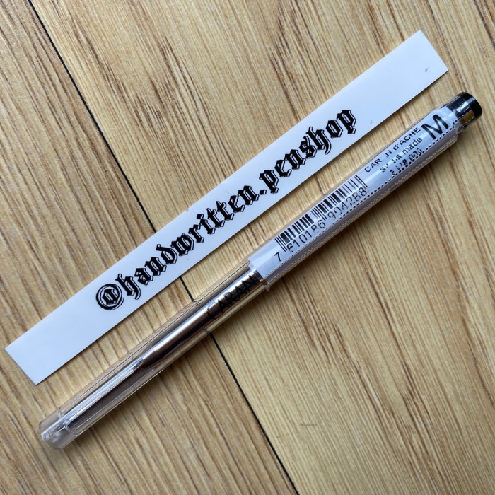 

CARAN DACHE Ballpen Refill Goliath #Parker Zebra Sarasa Pilot Pulpen - Medium Black promo
