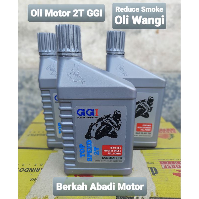 Oli Motor 2T GGi 2 Tak 700ml Asli Ori GGi | Oil Samping Wangi Perfumed Top Speed Harum T