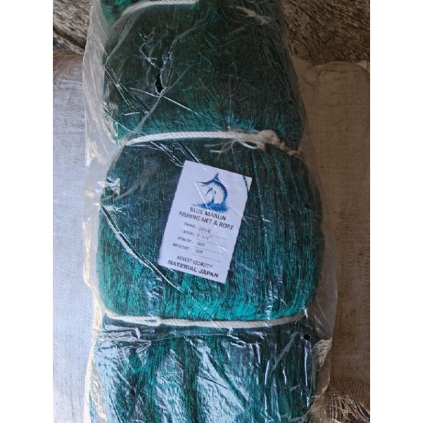 jaring nilon 2¼ d6 200md x100yrd