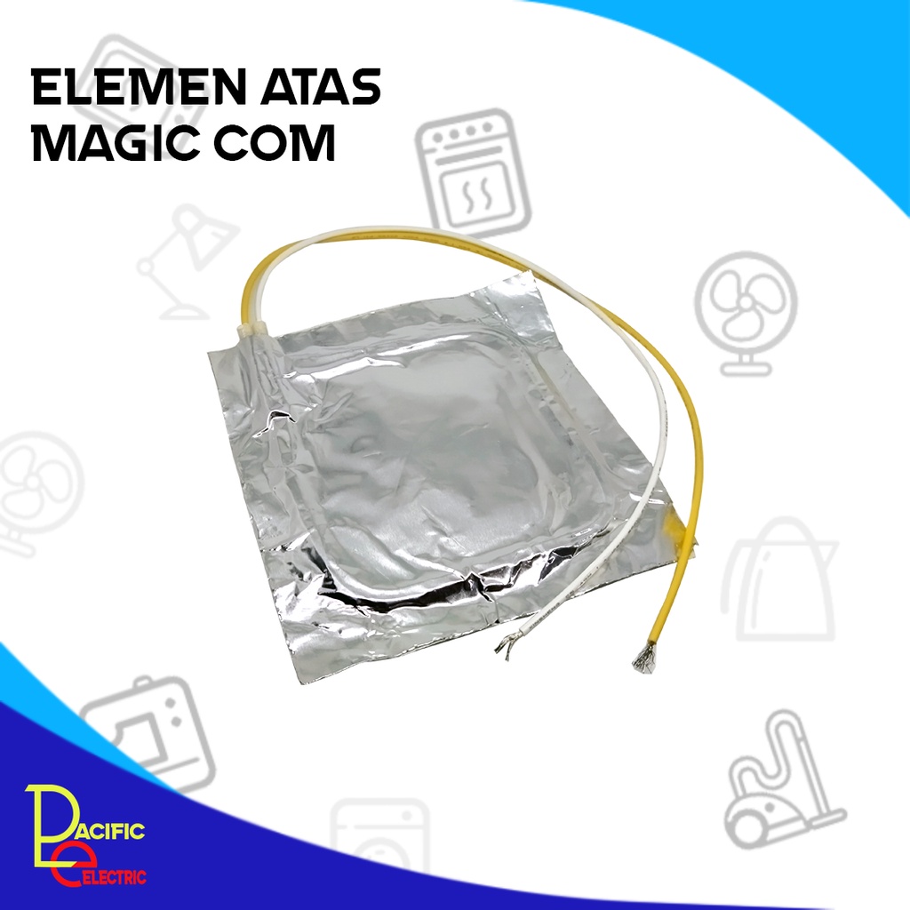 ELEMEN PEMANAS MAGIC COM ALUMINIUM FOIL ATAS TUTUP MAGIC COM ELEMEN PEMANAS RICE COOKER