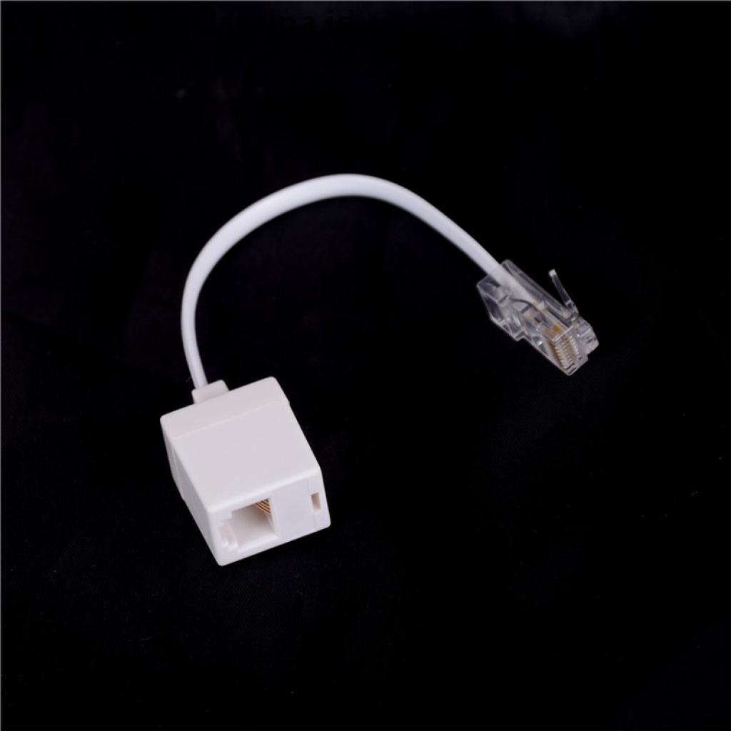 (AATrillionCatalpa) Rj11 6P4C Female Ke Ethernet RJ45 8P8C Male F / M