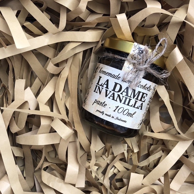 

100 ml / 120 gr Pasta Vanila Bebas Alkohol - Halal MUI Vanilla Paste