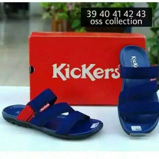 Sendal selop Kickers pria  sendal Kickers murah sendal 