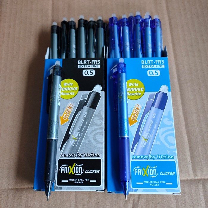 

Pulpen - Pulpen Pilot Frixion Clicker Roller Ball Remove By Friction
