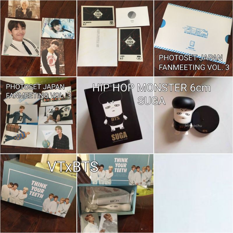 BTS GOODS GOODS VT COSMETICS TOOTHBRUSH JAPAN FANMEETING WINGS TOUR MINI PC MPC