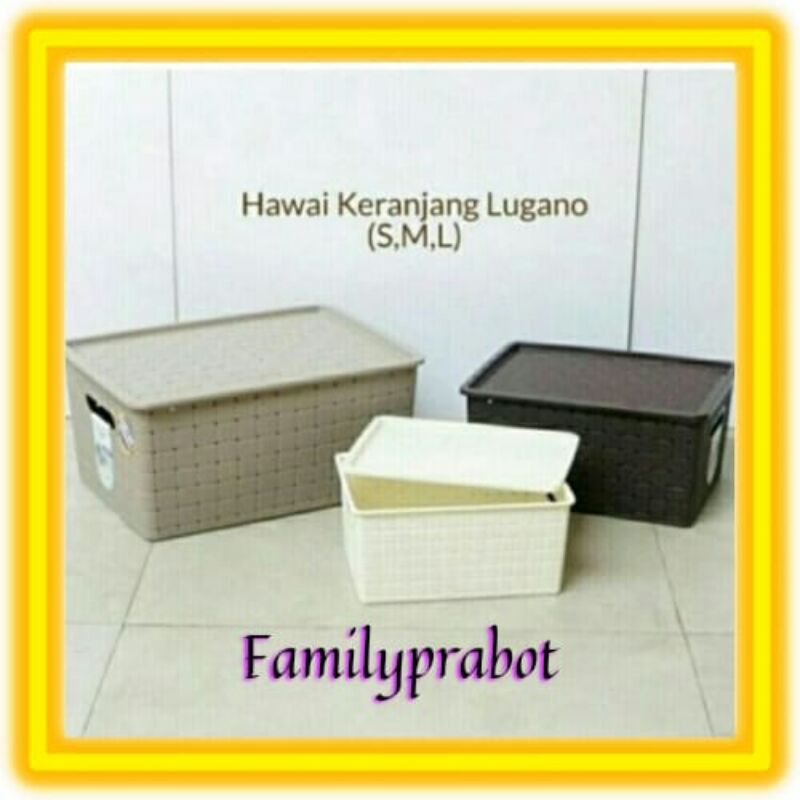 Keranjang Lugano Hawaii S M L - S