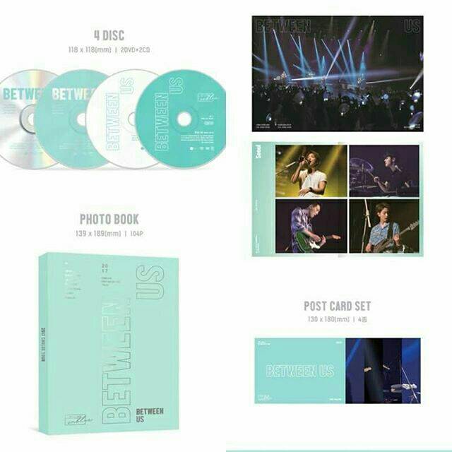 2017 CNBLUE BETWEEN US TOUR DVD