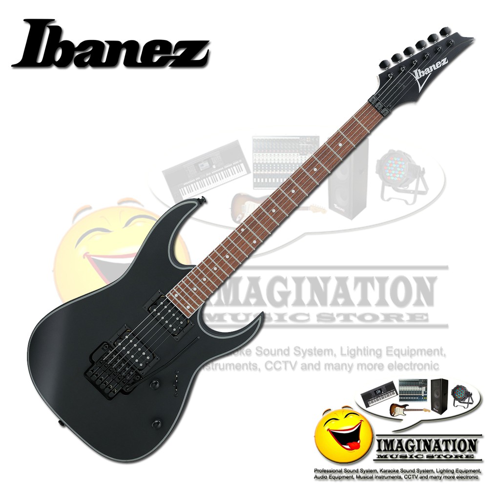 Ibanez RG320EXZ-BKF in Black Flat