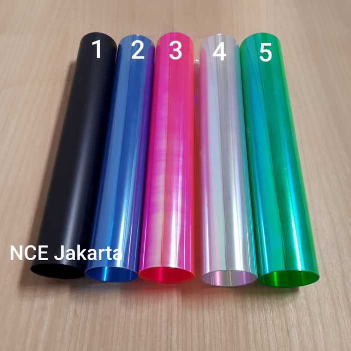 PROMO  STIKER SKOTLET TRANSPARAN HYBRID PELANGI