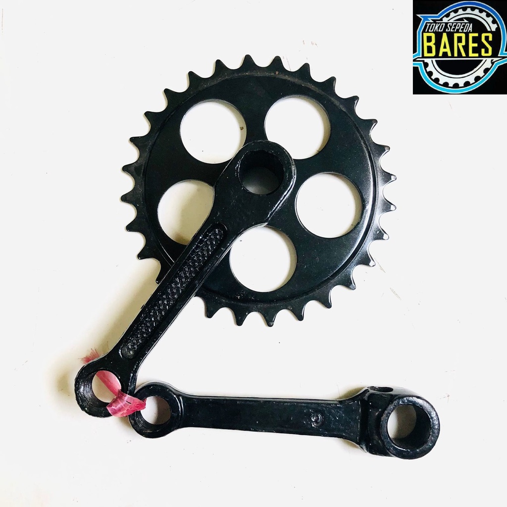 Gir Tengah Sepeda BMX / Mini Anak 12 / 16 / 18 28T / 32T x 100 mm Pen Pantek / Crank Gear