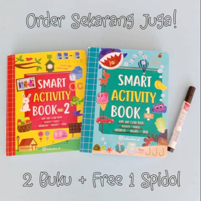 BOARDBOOK ANAK SMART ACTIVITY BOOK