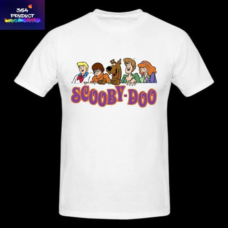 Kaos Baju SCOOBY DOO - tshirt vintage tee Film Kartun - Oversize Scooby-Doo