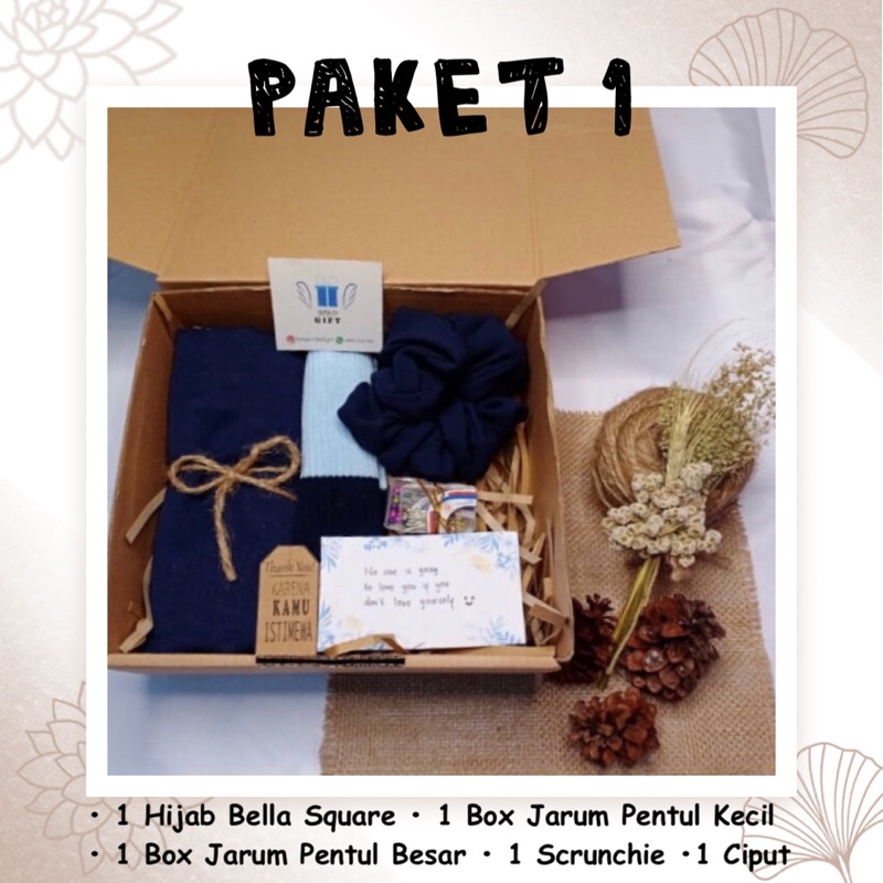 

Gift Box Hijab/ Hampers Box